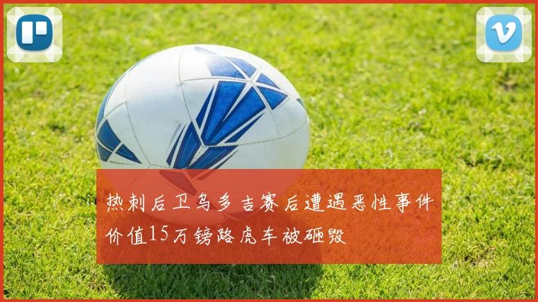 热刺后卫乌多吉赛后遭遇恶性事件价值15万镑路虎车被砸毁